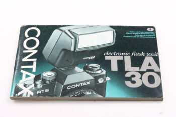 Contax TLA 30 Blitz Gebrauchsanweisung (En/De/Fr/Es)