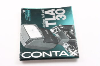 Contax TLA 30 Blitz Gebrauchsanweisung (En/De/Fr/Es)