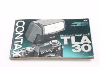 Contax TLA 30 Blitz Gebrauchsanweisung (En/De/Fr/Es)