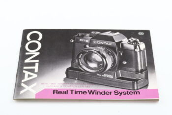 Contax Real Time Winder System Gebrauchsanweisung (En/De)