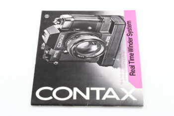 Contax Real Time Winder System Gebrauchsanweisung (En/De)
