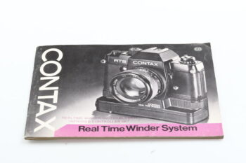 Contax Real Time Winder System Gebrauchsanweisung (En/De)