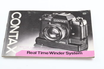 Contax Real Time Winder System Gebrauchsanweisung (En/De)