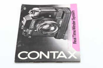 Contax Real Time Winder System Gebrauchsanweisung (En/De)