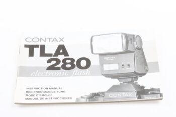 Contax TLA 280 Blitz Gebrauchsanweisung (En/De/Fr/Es)
