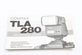 Contax TLA 280 Blitz Gebrauchsanweisung (En/De/Fr/Es)