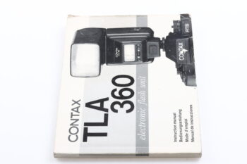 Contax TLA 360 Blitz Gebrauchsanweisung (En/De/Fr/Es)
