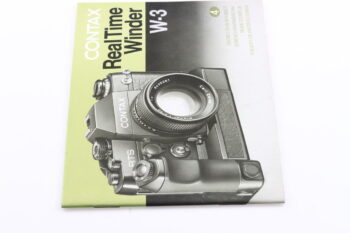 Contax Real Time Winder W3 Gebrauchsanweisung (En/De/Fr/Es)