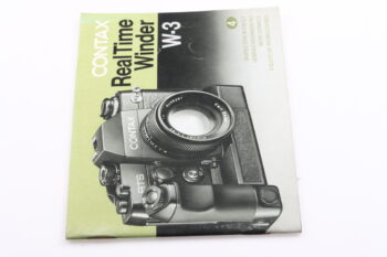 Contax Real Time Winder W3 Gebrauchsanweisung (En/De/Fr/Es)