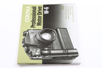 Contax Real Time Winder W6 Gebrauchsanweisung (En/De/Fr/Es)