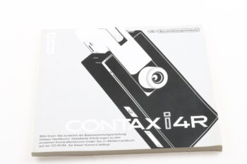 Contax i4R Digitalkamera Gebrauchsanweisung (En/De/Fr/Es)