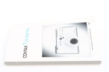 Contax TVS Digitalkamera Gebrauchsanweisung (En/De)