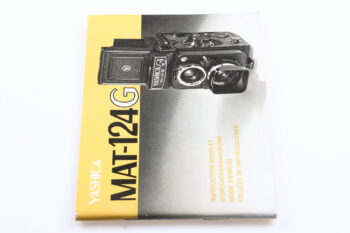 Yashica Mat-124G Gebrauchsanweisung (En/De/Fr/Es)