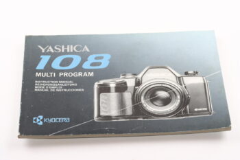 Yashica 108 Multi Program Gebrauchsanweisung (En/De/Fr/Es)