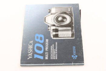 Yashica 108 Multi Program Gebrauchsanweisung (En/De/Fr/Es)