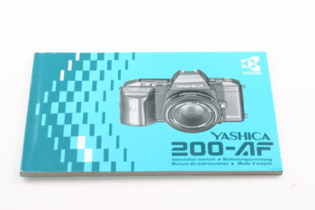 Yashica 200-AF Gebrauchsanweisung (En/De/Fr/Es)