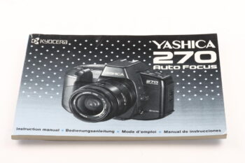 Yashica 270-AF Gebrauchsanweisung (En/De/Fr/Es)