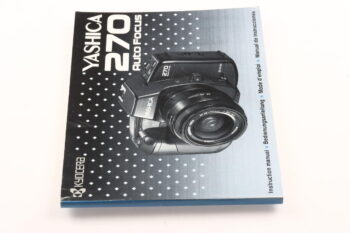 Yashica 270-AF Gebrauchsanweisung (En/De/Fr/Es)