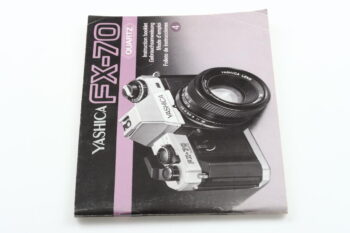 Yashica FX-70 Quarz Gebrauchsanweisung (En/De/Fr/Es)