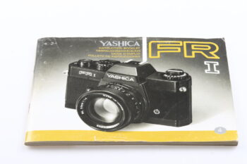 Yashica FR-I Gebrauchsanweisung (En/De/Fr/Es)