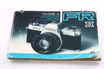 Yashica FR-II Gebrauchsanweisung (En/De/Fr/Es)