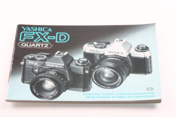 Yashica FX-D Quartz Gebrauchsanweisung (En/De/Fr/Es)