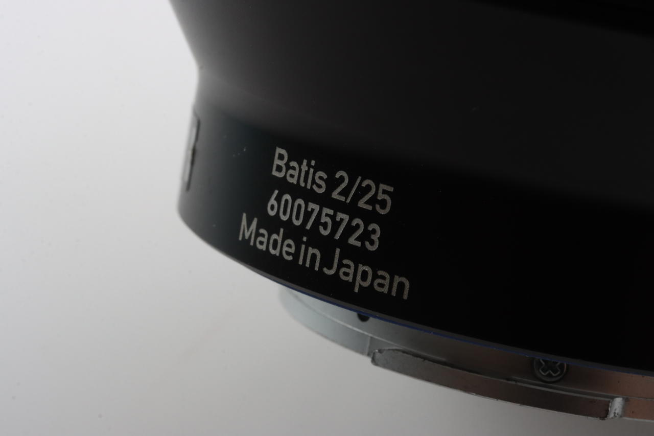 Zeiss Batis T* 25mm f/2,0 für Sony E (FE) - #60075723