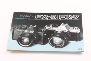 Yashica FX-3 / FX-7 Gebrauchsanweisung (En/De/Fr/Es)