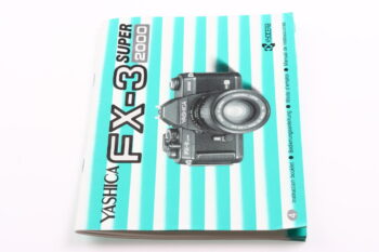 Yashica FX-3 Super 2000 Gebrauchsanweisung (En/De/Fr/Es)