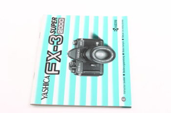 Yashica FX-3 Super 2000 Gebrauchsanweisung (En/De/Fr/Es)