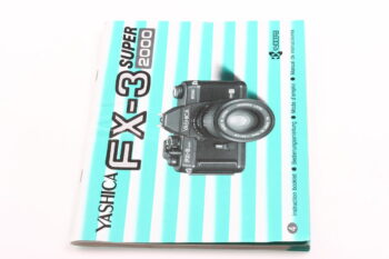 Yashica FX-3 Super 2000 Gebrauchsanweisung (En/De/Fr/Es)