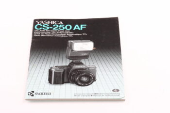 Yashica CS-250 AF Gebrauchsanweisung (En/De/Fr/Es)