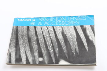 Yashica Yashinon Lenses Gebrauchsanweisung (En/De/Fr/Es)