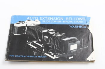 Yashica Auto Bellows Gebrauchsanweisung (En/De/Fr/Es)