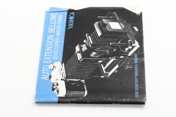 Yashica Auto Bellows Gebrauchsanweisung (En/De/Fr/Es)