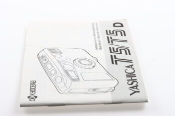 Yashica T5 / T5D Gebrauchsanweisung (En/De/Fr/Es)