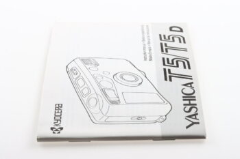 Yashica T5 / T5D Gebrauchsanweisung (En/De/Fr/Es)