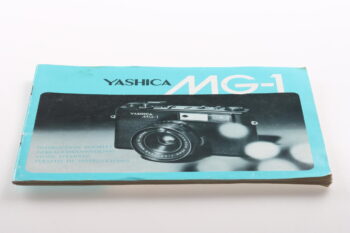 Yashica MG-1 Gebrauchsanweisung (En/De/Fr/Es)