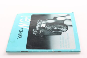Yashica MG-1 Gebrauchsanweisung (En/De/Fr/Es)