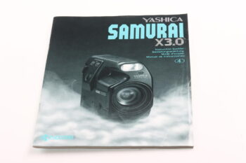Yashica Samurai X3.0 Gebrauchsanweisung (En/De/Fr/Es)
