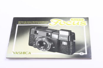 Yashica Auto Focus Gebrauchsanweisung (En/De/Fr/Es)