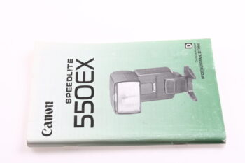 Canon Speedlite 550EX Bedienungsanleitung