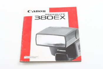 Canon Speedlite 380EX Bedienungsanleitung