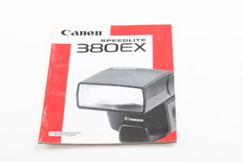 Canon Speedlite 380EX Bedienungsanleitung