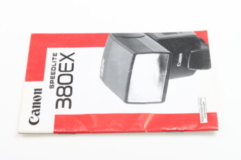 Canon Speedlite 380EX Bedienungsanleitung