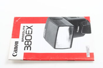 Canon Speedlite 380EX Bedienungsanleitung