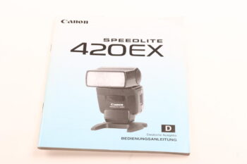 Canon Speedlite 420EX Bedienungsanleitung