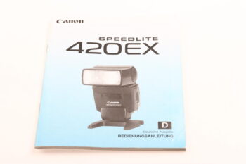 Canon Speedlite 420EX Bedienungsanleitung