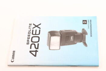 Canon Speedlite 420EX Bedienungsanleitung