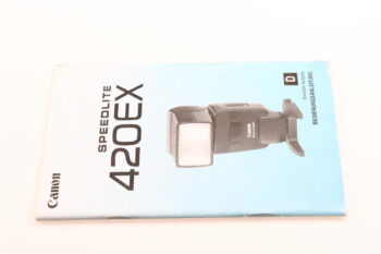 Canon Speedlite 420EX Bedienungsanleitung